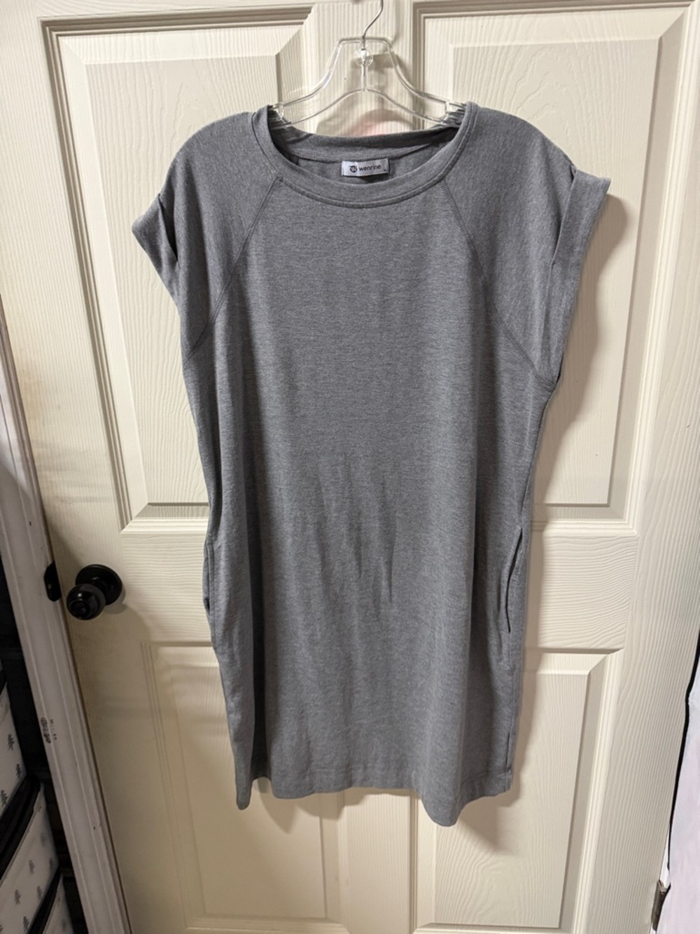 Studio Gray Cap Sleeve Knit Tunic